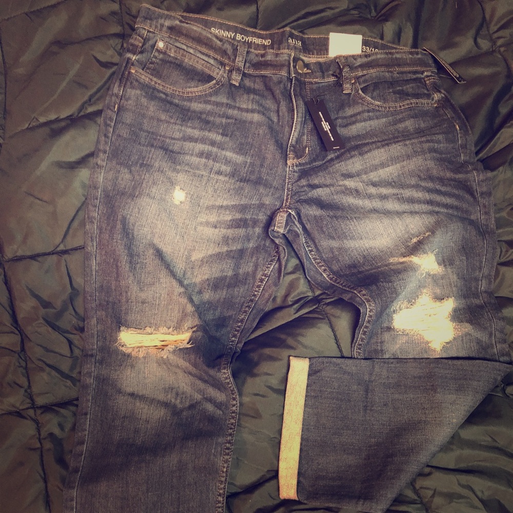 New a.n.a skinny boyfriend jeans